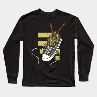 Shoe Ramen Long Sleeve T-Shirt